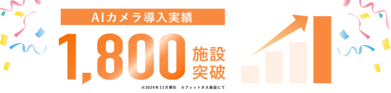 AIカメラ導入実績1,800施設突破